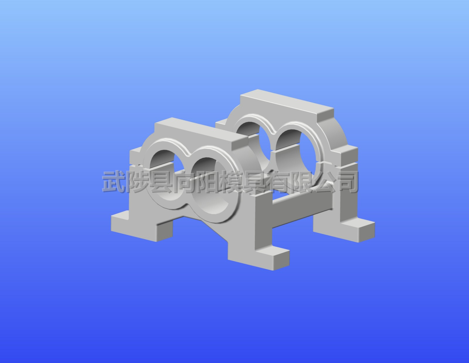 支架機(jī)座模具